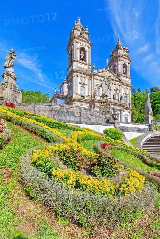 Bom Jesus do Monte santuary, Braga, Minho Province, Portugal