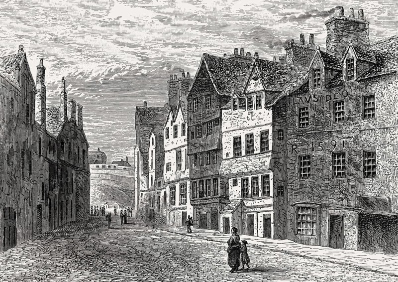 The Palace of Mary of Guise, Edinburgh, Scotland, 17th century