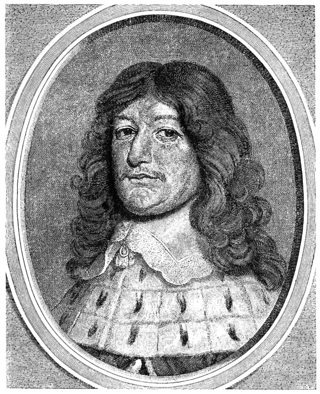 Frederick William Friedrich Wilhelm, 1620 - 1688, Elector of Brandenburg and Duke of Prussia, ruler of Brandenburg-Prussia, a member of the House of Hohenzollern, known as The Great Elector, Der Große Kurfürst, 17th century, Germany, Europe, Portrait von Friedrich Wilhelm von Brandenburg, 1620-1688, aus dem Haus Hohenzollern, Kurfürst des Heiligen Römischen Reiches und Herzog in Preußen, in reiferen Jahren