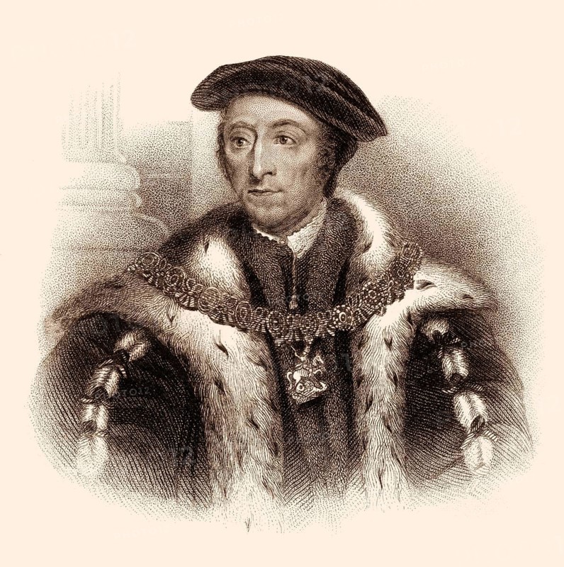 Thomas Howard, 3. Herzog von Norfolk, 1473-1554, ein prominenter Politiker der Tudorzeit