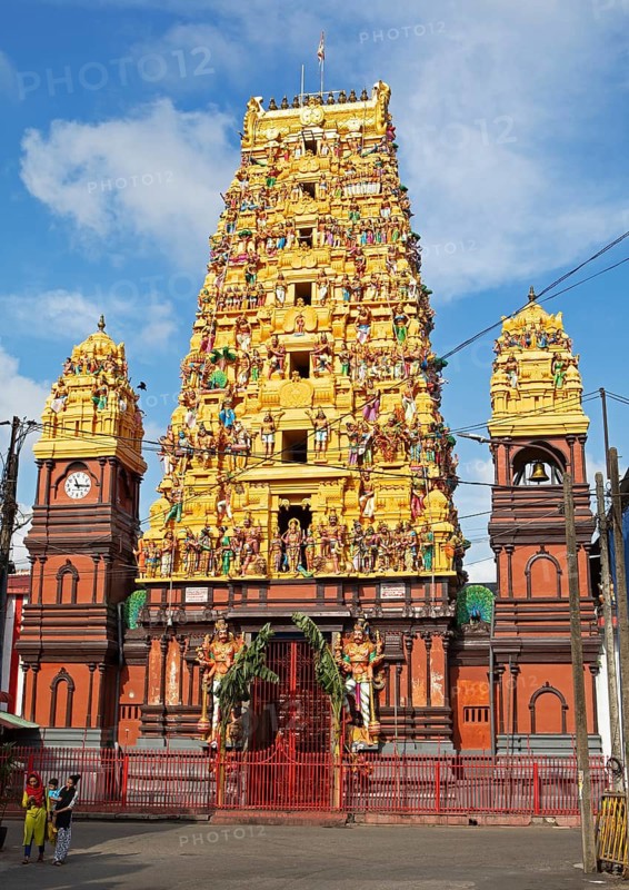 Hindu temple Sivadudramania or Swami Kovil, Colombo, Western Province, Sri Lanka