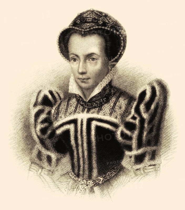 Maria I., 1516-1558, die Königin von England und Irland
