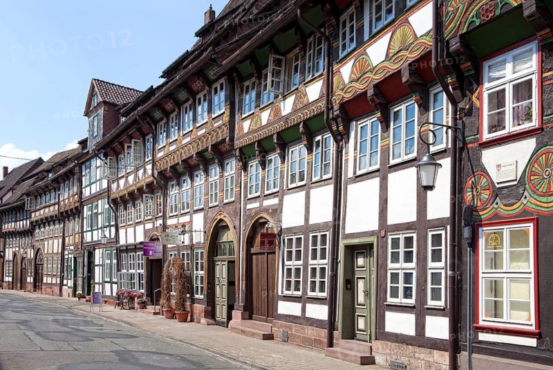 Half-timbered houses, Einbeck, Lower Saxony, Germany, Europe, Fachwerkhäuser, Einbeck, Niedersachsen, Deutschland, Europa