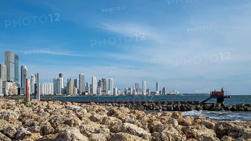 Bocagrande Skyline, Bocagrande, Cartagena, Colombia