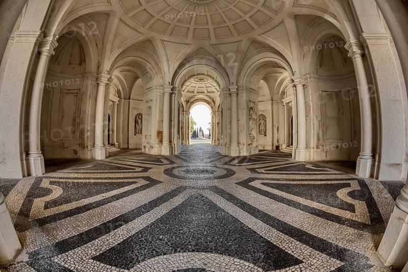 National Palace of Ajuda, Visitor's Entrance, Belem, Lisbon