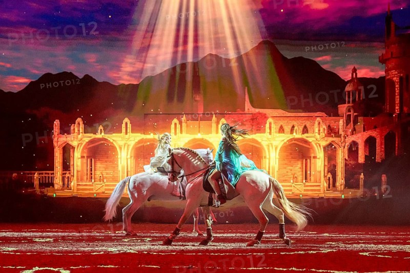 Cavalluna, horse show on Gateway to the Otherworld tour in Berlin's Uber Arena on 17.01.2026