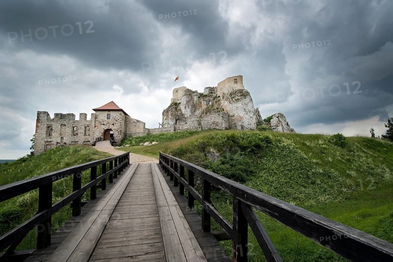 Rabsztyn castle in Poland.