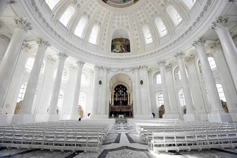 Interior view, St Blasien Cathedral, St. Blasien, Black Forest, Southern Black Forest, Baden-Württemberg, Germany