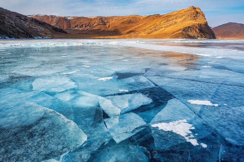 Russia, Siberia. Situated in south-east Siberia, the 3.15-million-ha Lake Baikal is the oldest (25 million years) and deepest (1, 700 m) lake in the world. It contains 20% of the world's total unfrozen freshwater reserve. UNESCO World Heritage