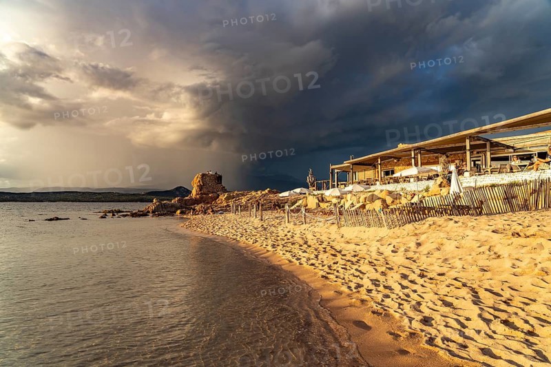 La Tonnara beach near Bonifacio, Corsica, France