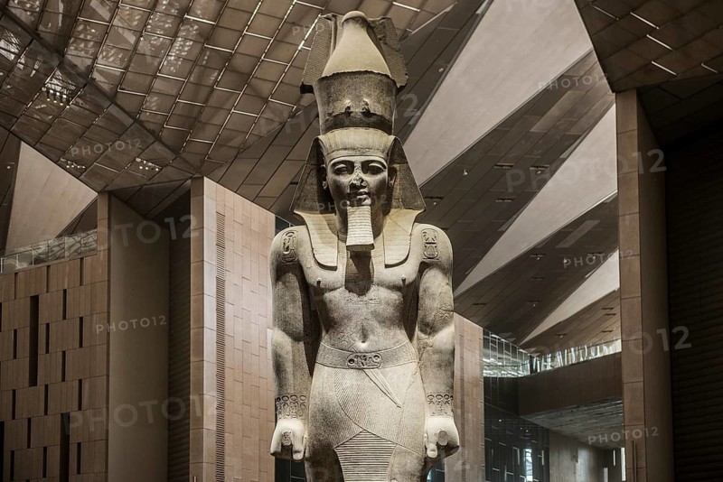 Entrance Hall, Grand Egyptian Museum, GEM, Giza, Cairo, Egypt