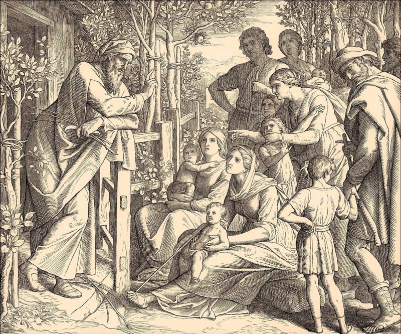 Jesus Ben Sirach, Old Testament, by Julius Schnorr von Carolsfeld
