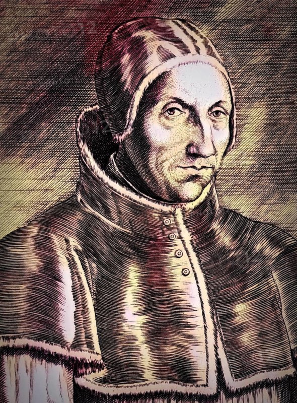 Pope Adrian VI, Adriano VI, Hadrian VI., 1459 – 1523, Bishop of Rome from 1522 to his death