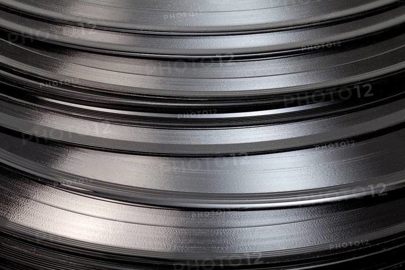 Old vinyl records