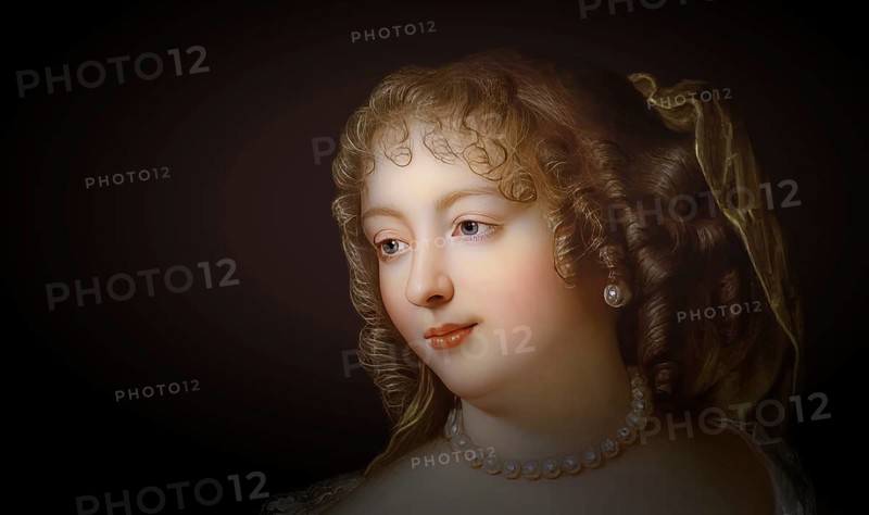 Marie de Rabutin-Chantal, marquise de Sévigné, also known as Madame de Sévigné or Mme de Sévigné, French aristocrat, digitally edited after Marie Victoire Jaquotot