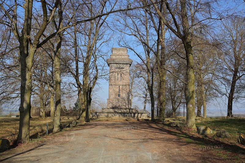 Bismarck Tower built in 1902, Sargenroth, Hunsrück, Rhineland-Palatinate, Germany