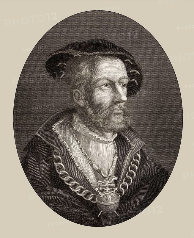 Jan van Leiden, or Jan Beuckelszoon oder Beukelszoon, 1509 – 1536, Anabaptist King of Münster, digitally edited