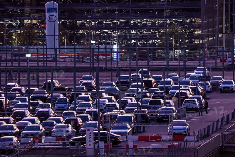 Cologne-Bonn Airport car parks, North Rhine-Westphalia, Germany