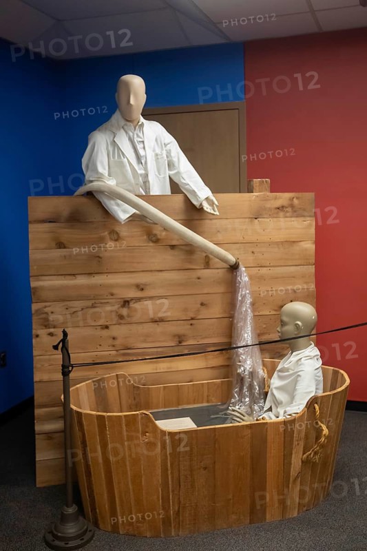 St. Joseph, Missouri - The Glore Psychiatric Museum. An exhibit of early psychiatric treatments, built by museum founder George Glore, includes an 18th-19th century douching tub where patients were treated with icy water.. More recently, the museum documents the treatment of the mentally ill at the former State Lunatic Asylum No. 2 and elsewhere.