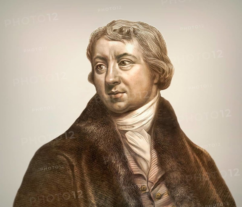 Edward Jenner, 1749-1823, English physician and scientist, digitally restored