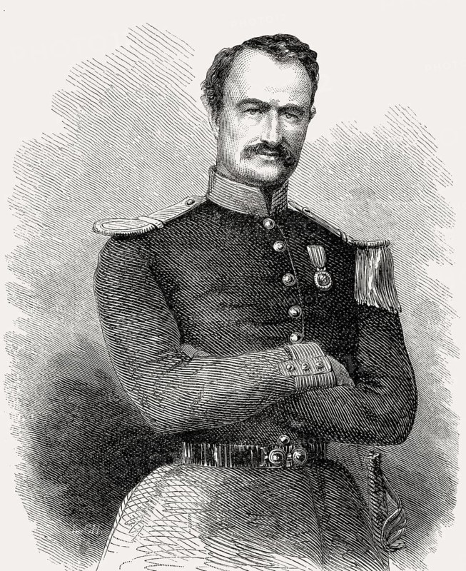 Paul Alexandre Détrie, 1828, 1899, a French general