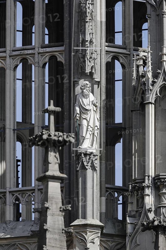 Ulm Minster the south side, Ulm, Baden-Württemberg, Germany