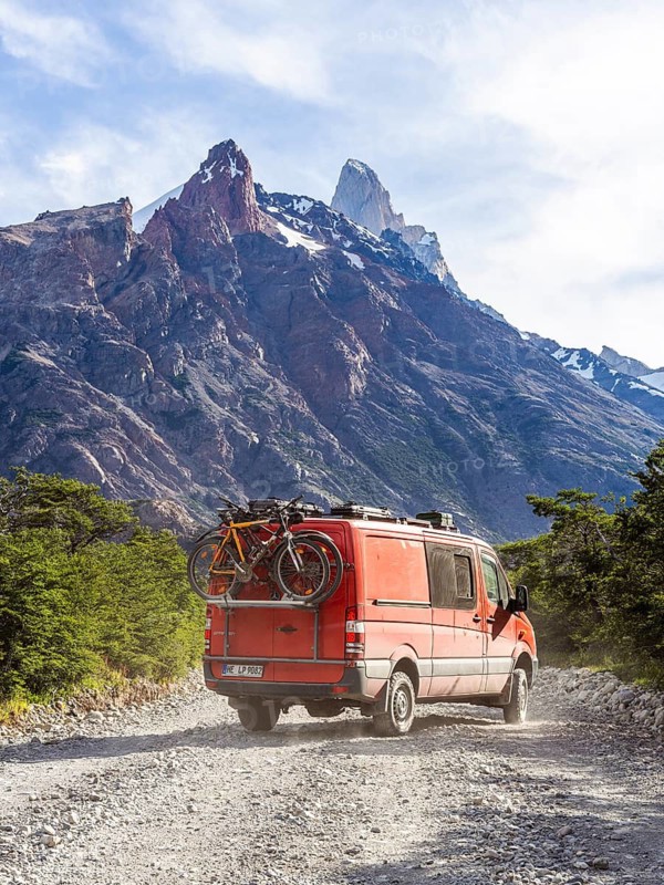 4x4 Campervan, Fitz Roy, El Chalten, Santa Cruz, Argentina