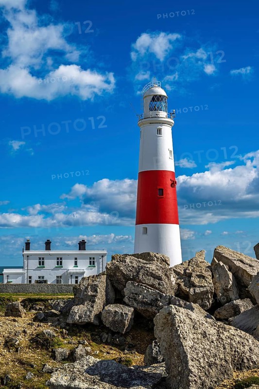 Portland Bill Lighthouse, Portland Bill, Isle of Portland, Dorset, England, United Kingdom