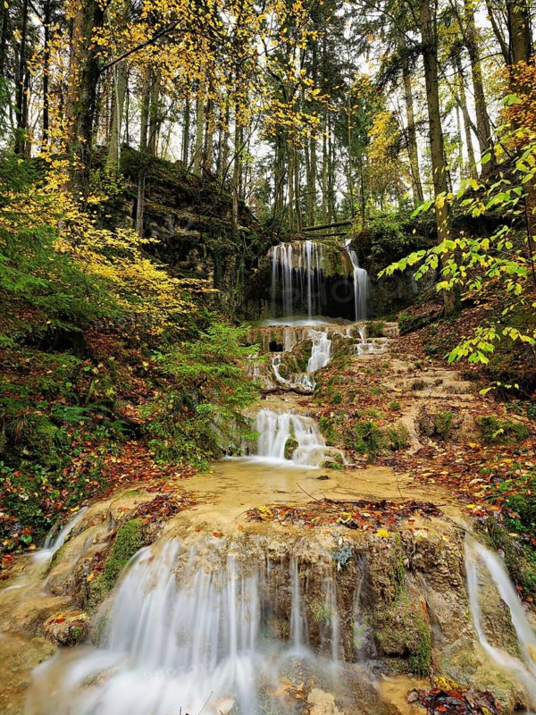 Linner, waterfall, Linn, Canton Aargau, Switzerland