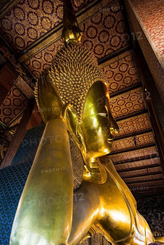Wat Pho (Temple of the Reclining Buddha), Bangkok, Thailand