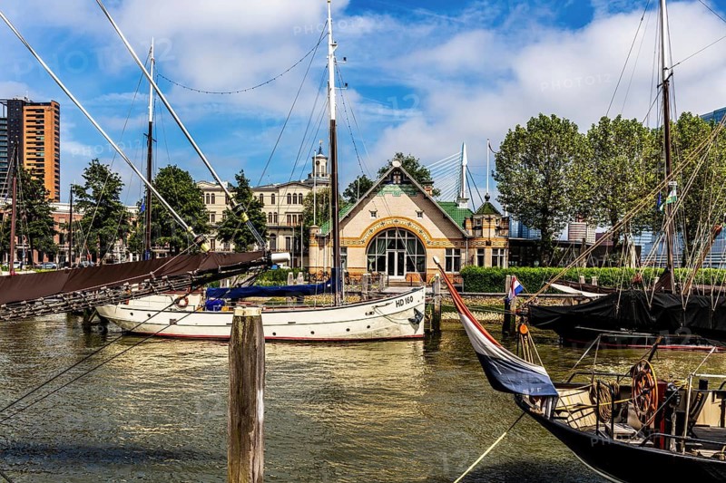 Historic Veerhaven, Rotterdam, Netherlands