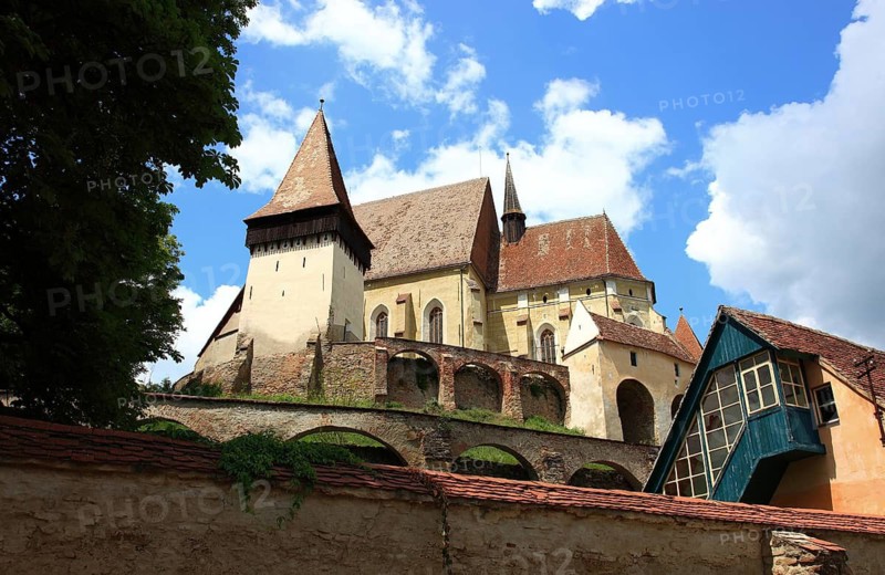 Romania, the fortified church of Biertan, German Birthälm, municipality in the district of Sibiu in Transylvania, UNESCO World Heritage Site