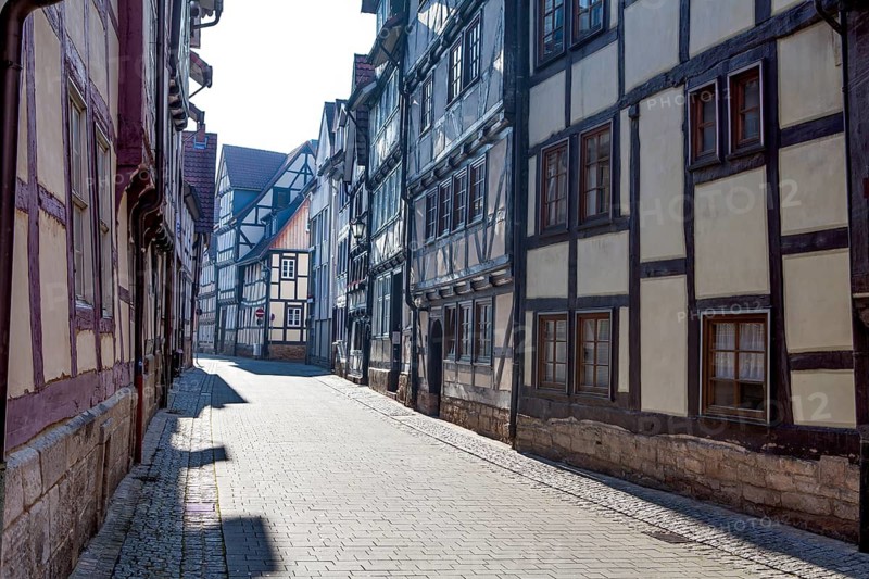View of Hannoversch Münden, Lower Saxony, Germany