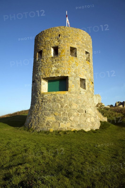 Eighteenth century loophole 'martello' tower number 4, L'Ancresse, Guernsey