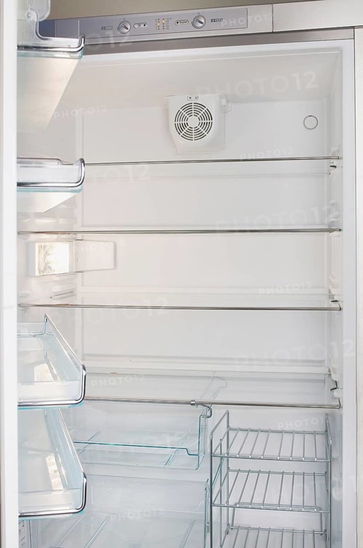 Empty fridge, diet, nutrition, food, lose weight, empty