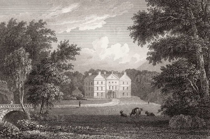 Arbuthnott House, Arbuthnott, near Inverbervie, Kincardineshire, 19th century, from Modern Athens by Th. H. Shepherd