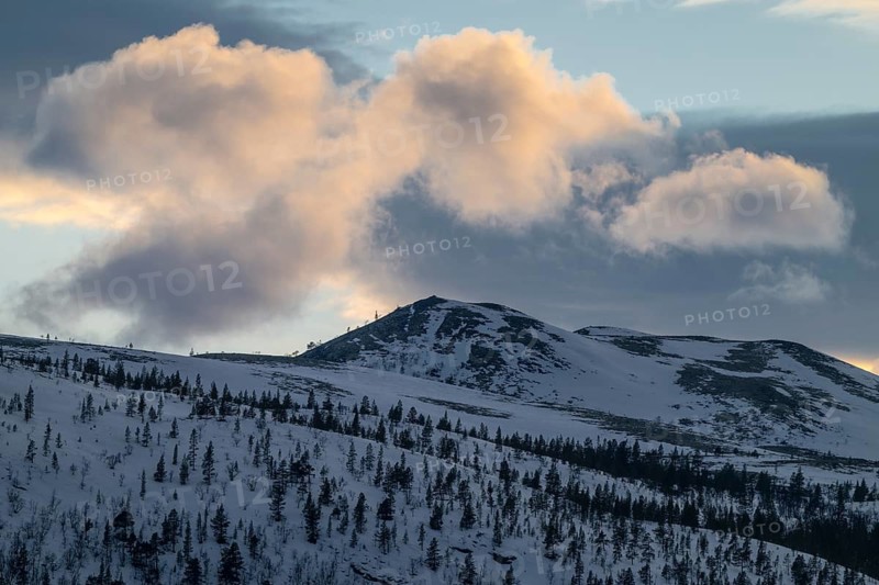 Evening atmosphere, Alvdal Vestfjell, Hedmark, Innlandet, Norway, March 2026