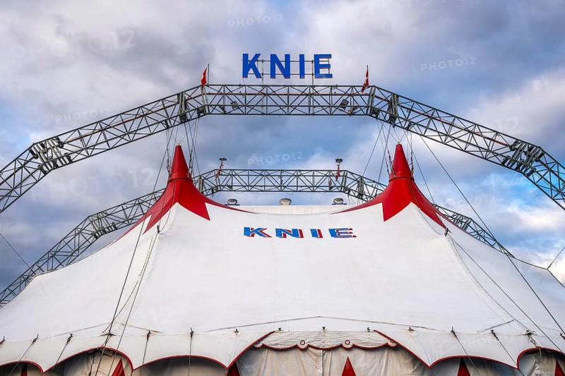 Circus tent Circus Knie, Rapperswil, Switzerland