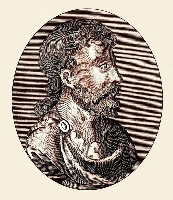 Aulus Cornelius Celsus, c. 25 BC – c. 50 AD, Roman encyclopaedist, digitally edited