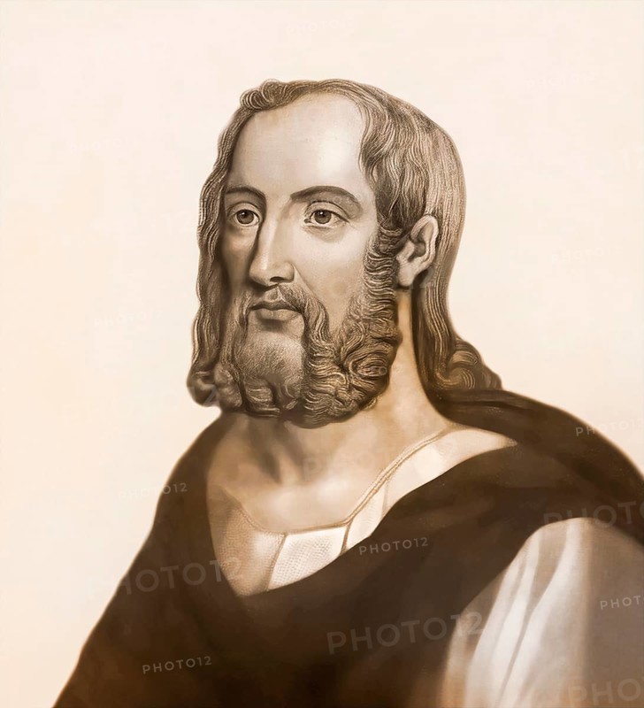 Gaius Plinius Secundus, AD 23/24 – 79, called Pliny the Elder, Roman author, digitally altered