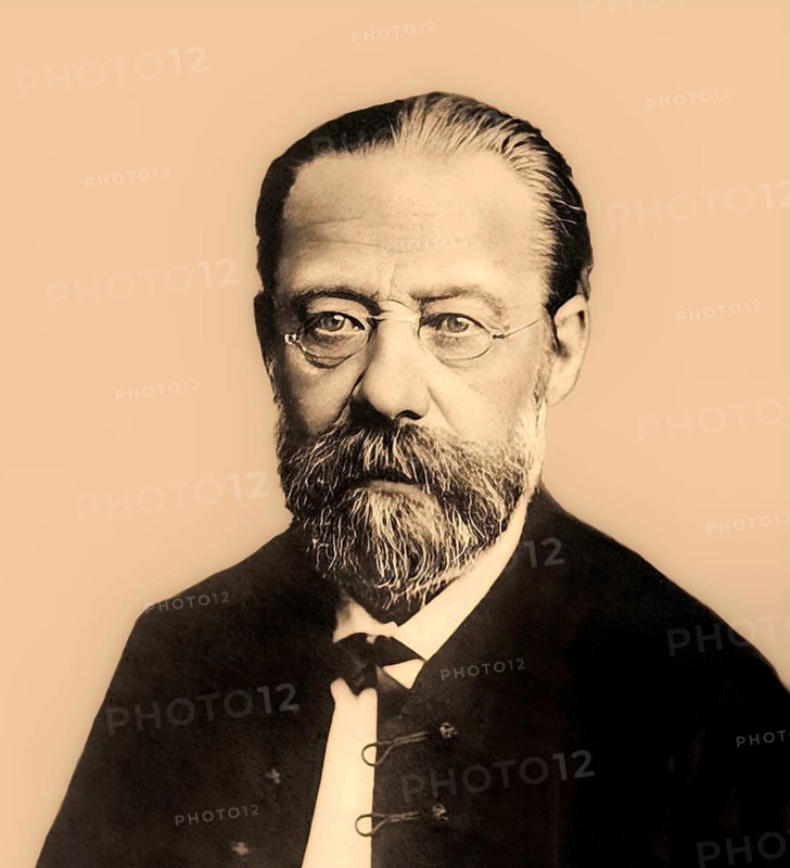 Bedrich Smetana, 1824 – 1884, Czech composer, digital edited according to a photograph