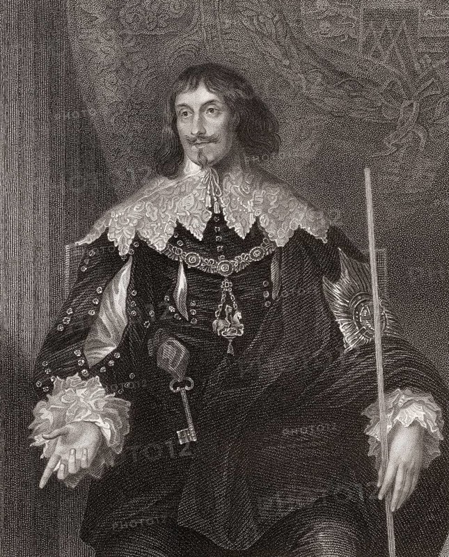 Philip Herbert, 4th Earl of Pembroke and 1st Earl of Montgomery, 1584-1650, an English courtier and politician