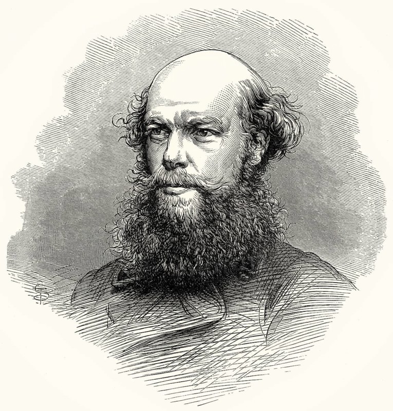 Laurence Oliphant, 1829 – 1888, a South African-born British author, traveller, diplomat