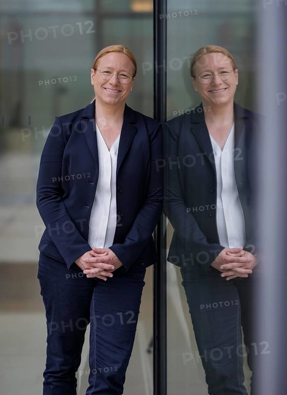 Dagmar Schmidt, deputy leader of the SPD parliamentary group in the Bundestag, poses for a photo in Berlin, 04/07/2024