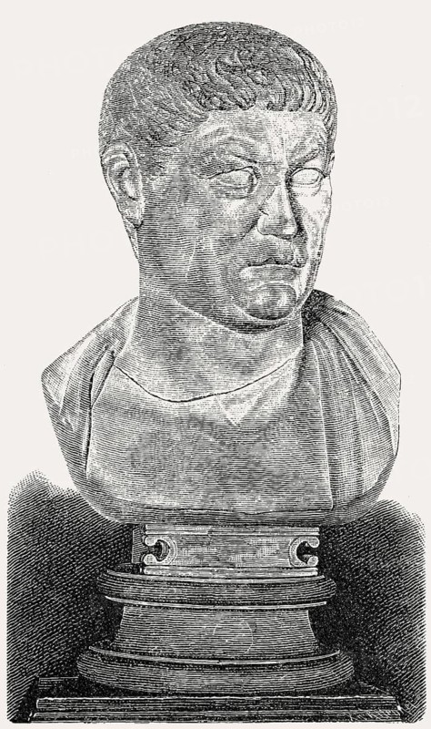 Constantius I, or Constantius Chlorus, Roman co-emperor from 293 to 306