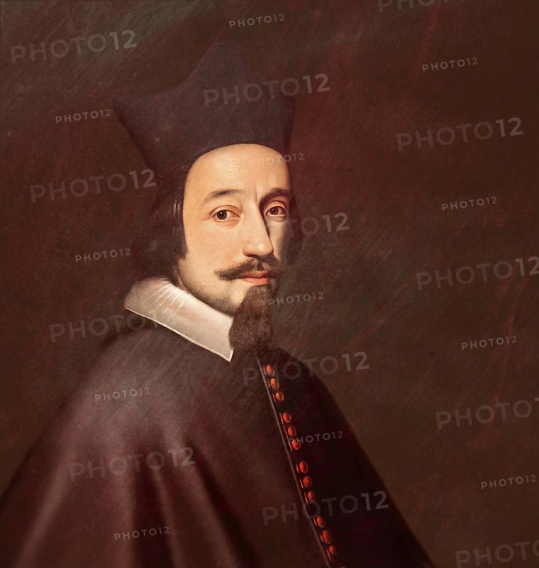Pope Alexander VII, Alessandro VII, Alexandre VII, Alejandro VII, born Fabio Chigi, 1599 – 1667, ruler of the Papal States from 1655 until his death in 1667, digitally edited after a painting by Anselm van Hulle
