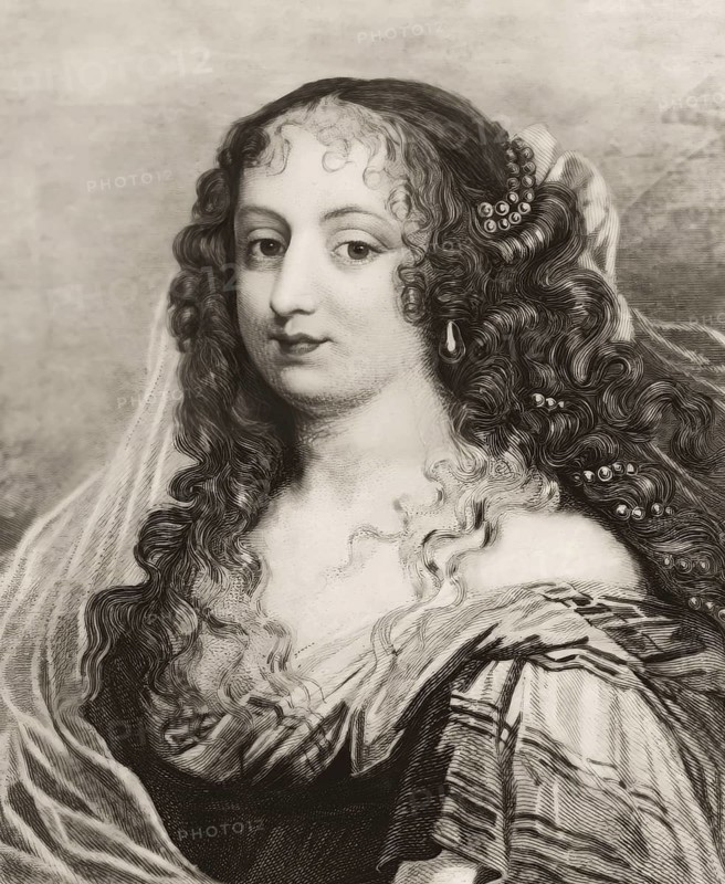 Marie de Rabutin-Chantal, marquise de Sévigné, also known as Madame de Sévigné or Mme de Sévigné, French aristocrat, digitally edited