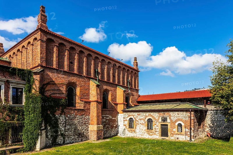 Old Synagogue — Museum of Krakow's Jewish History, 15th century, Kazimierz Jewish Quarter, Krakow, Poland