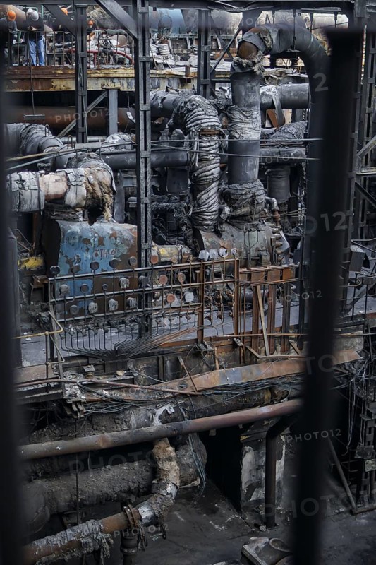 Annalena Bärbock (Alliance 90/The Greens), Federal Foreign Minister, visits a power plant destroyed in a missile attack. Ukraine, 21.05.2024. Photographed on behalf of the Federal Foreign Office