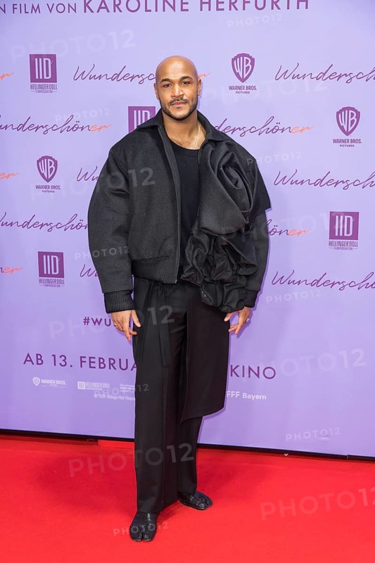 Malick Baür at the premiere of the film Wunderschöner at the Berlin Zoo Palast on 04.02.2025